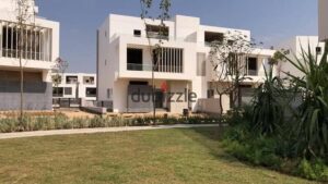 توين هاوس باطلاله علي اكبر مساحه خضراء في جولز انرشيا بجوار نيو جيزه و بي أكس بالم هيلز و امام بيراميدز هيلز 10,550,000 ج.م