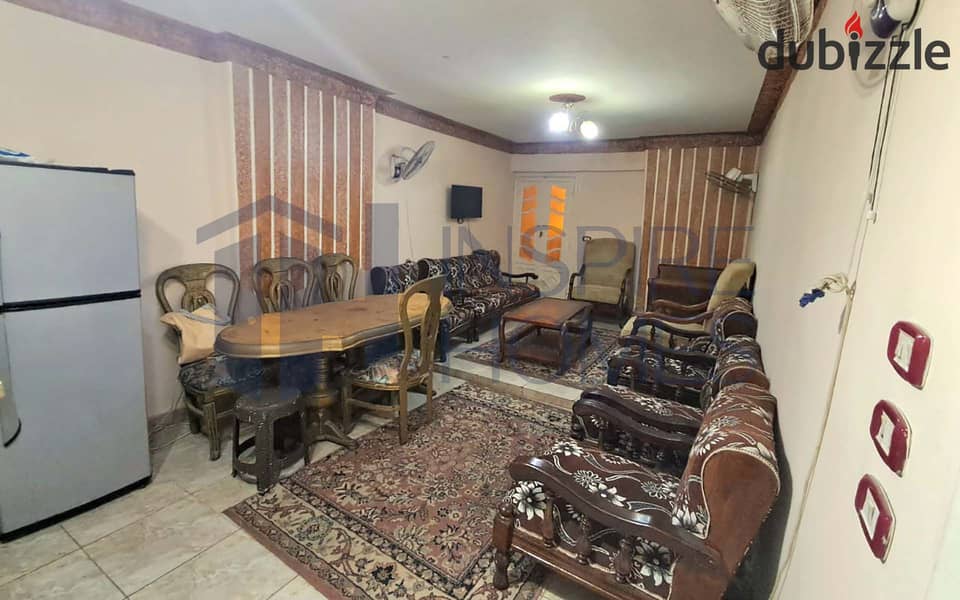 شقة مفروشة للإيجار 140م كامب شيزار (خطوات من الترام ) 0