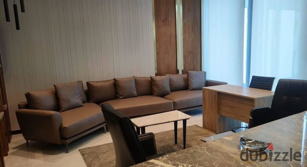 مكتب للايجار تاني نمرة من المحور الشيخ زايد مول بارك ستريت بحوار كابيتال بزنس بارك مفروش بالكامل 0