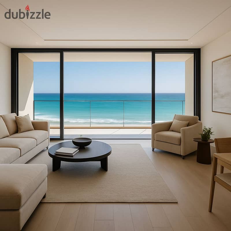 شاليه غرفة بView بانورامي للبيع بسعر لقطة وبمقدم10% فقط بقلب العالمين الجديدة في الساحل الشمالي 0