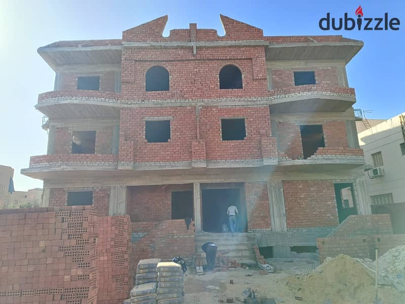 شقة 167م بارقى احياء الفيلات خطوات لتيراس مول وطريق السادات تقسيط على 20 شهر 0