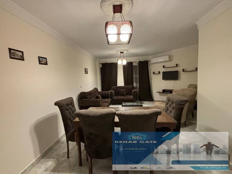 شقة مميزة في الرحاب للأيجار مفروش ٩٠م موقع مميز جدا 0