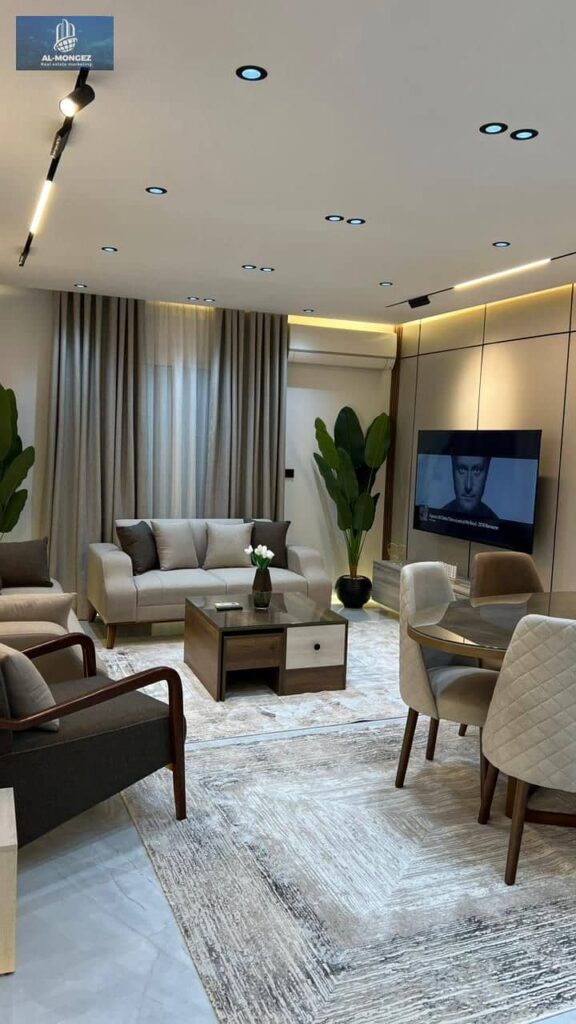 شقة مفروشة لايجار بمدينة الرحاب خطوات للسوق القديم 0