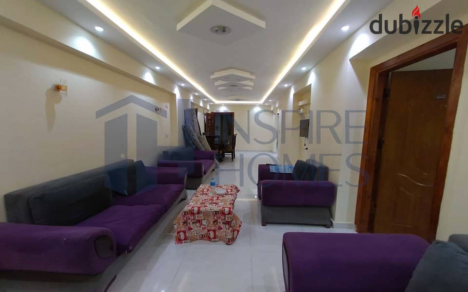 شقة مفروشة للإيجار 140م ميامي خطوات من ش جمال عبدالناصر 0