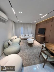 افخم شقة للايجار المفروش في مدينة الرحاب 131 متر – المرحلة السابعة الجديده – بجوار المسجد والسوق الشرقي 65,000 ج.م