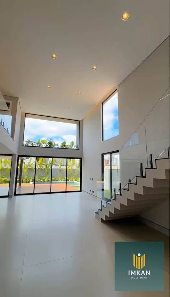 فيلا للبيع جاهزه للمعاينه بخصم 30% علي الكاش في التجمع الاول في كمبوند سعاده Saada بموقع مميز امام الرحاب 0