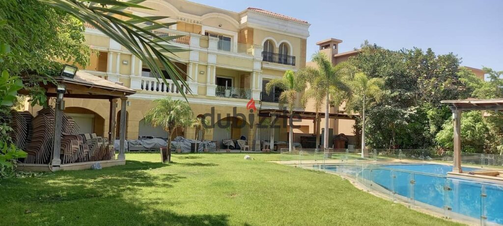 قصر للبيع استلام فوري متشطب بالكامل في كمبوند قطامية ديونزصرح معماري يجمع بين المساحات الضخمة وأحدث أنظمة الرفاهية العالمية بالتجمع الخامس 0