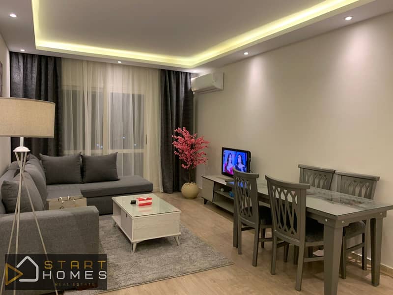 شقه للايجار المفروش- في مدينة الرحاب - المرحله العاشره - فرش مميز - تشطيبات خاصة - بجوار افينيو مول مسجد عائشة 0