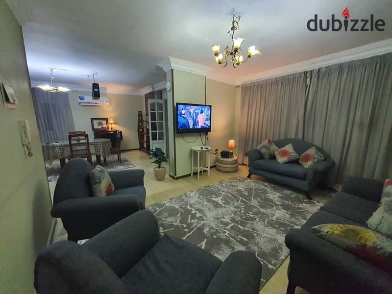 شقه مفروشه للايجار في دجله المعادي 0