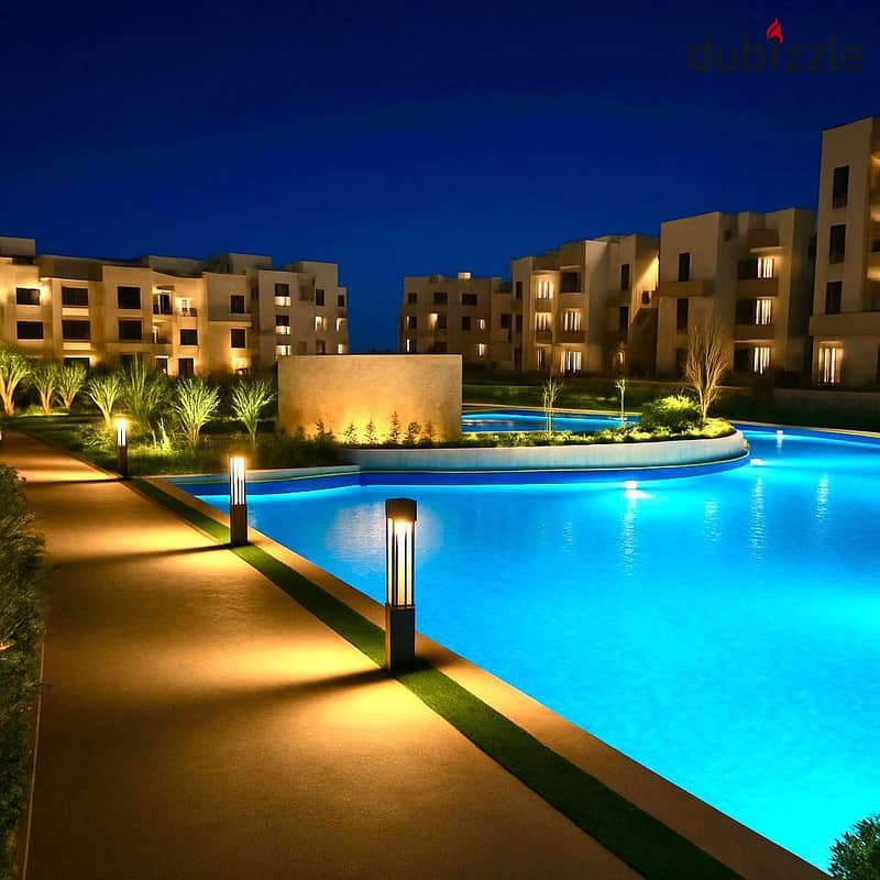 شاليه ريسيل 60م بجاردن+جراج في زهره الساحل الشمالي 0