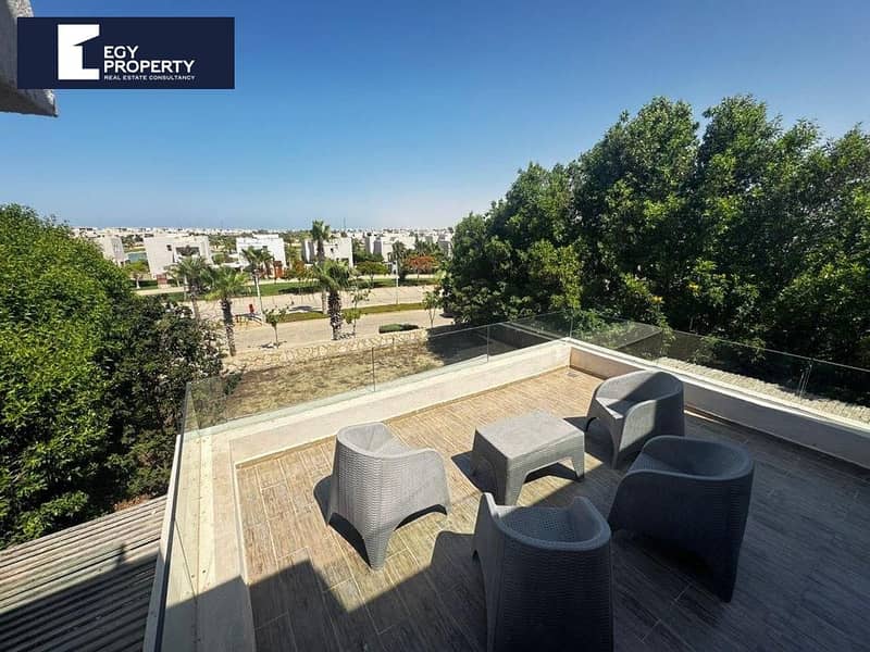 شاليه للبيع 320م إستلام فوري في هاسيندا باي بالم هيلز الساحل الشمالي إمتلك الأن! 0