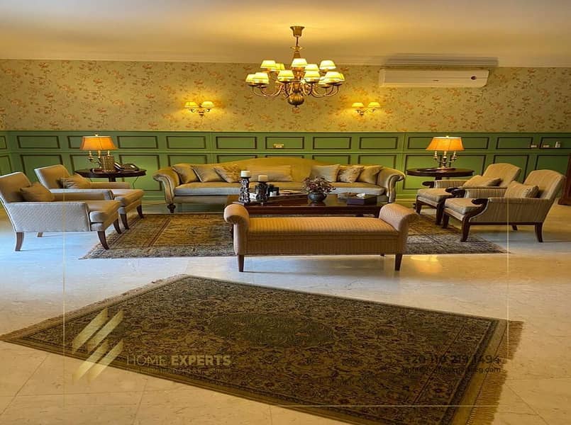 توين هاوس كلاسيكي مفروش للإيجار في كمبوند ديار 0