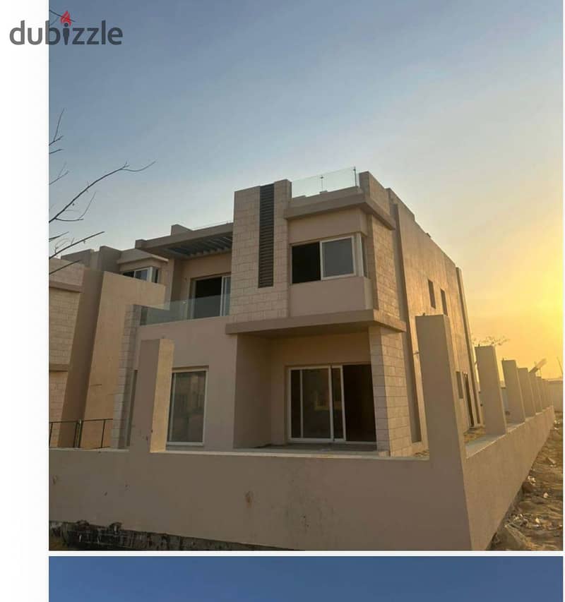 تاون هاوس فوري جاهز علي الاستلام بسعر لقطه في تاوني Tawny بالقرب من Golf Extension ونيو جيزة NEW GIZA 0