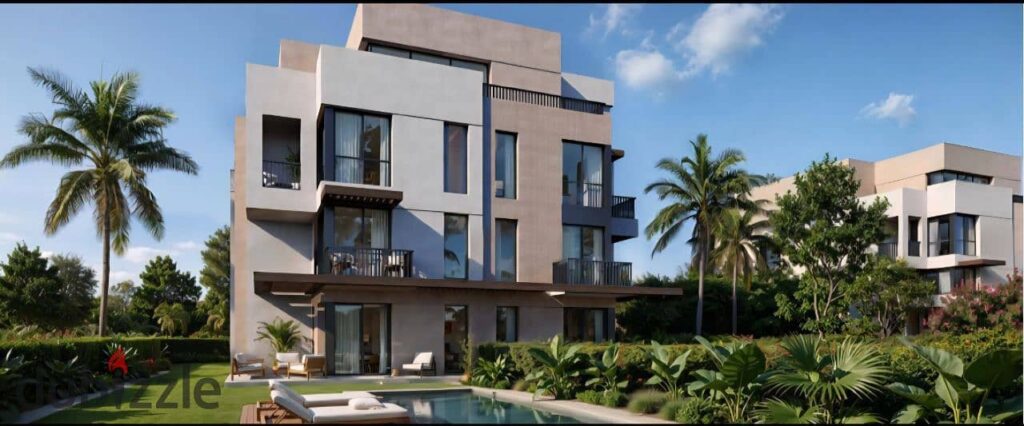 للبيع شقه   متشطبه بالكامل   ف O West  دقايق  المتحف المصري الجديد 0