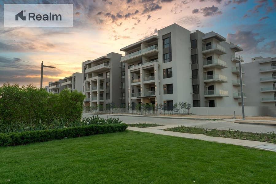 شقة جاهزة تمامًا للسكن مع حديقة في قلب القاهرة الجديدة . 0