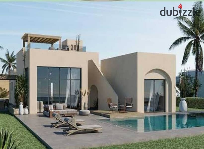 فيلا صف أول - مسبح خاص - تسليم 2026 - أقساط على 5 سنوات! 0