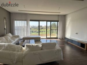 165,000 ج.م شقة مفروشة بالكامل بإطلالة جولف للإيجار في قطامية ديونز