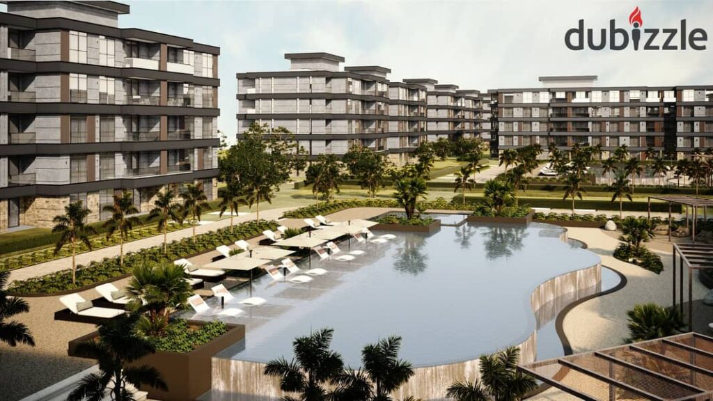 شقة متشطبة للبيع بجوار هايبر وان بتقسيط 12 سنة 0