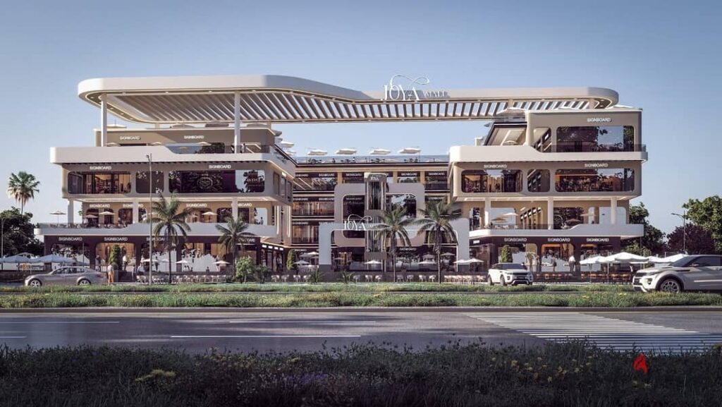 محل للبيع 33 متر + مساحه خارجيه في مول فيرست في قلب حدائق اكتوبر علي يوتوبيا مباشره بمقدم 0% و اقساط تصل الي 5 سنين 0