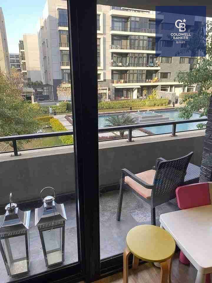 شقه للبيع 198 م متشطبه بالكامل مع اتكيفات ستلام شهور في اقوي لوكيشن في كمبوند واترواي ذا فيو 0