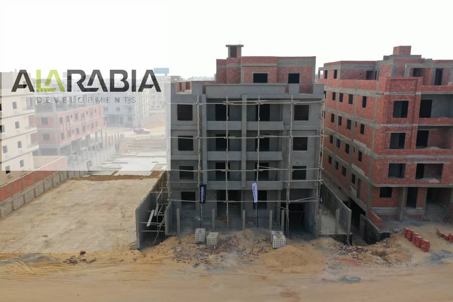 شقة 176م ناصية بانوراما فيو شارع رئيسي النورث هاوس بيت الوطن التجمع القاهرة الجديدة 0