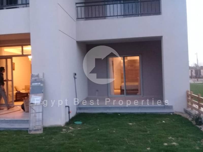 كايرو فيستفال سيتي 158م+ حديقة 120م مفروشة بالكامل 0