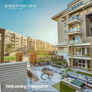 7,700,000 ج.م شقه للبيع ارضي بجاردن في التجمع الخامس بسعر الكاش او ادفع مقدم 5% وقسط في كمبوند ماونتن فيو اي سيتي * Mountain View I City New Cairo *