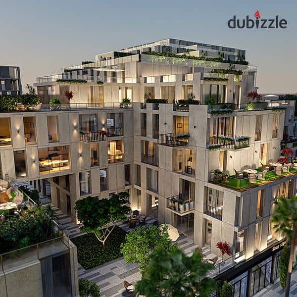 شقه للبيع في كمبوند سكاي رامب الشيخ زايد علي محور 26 يوليو بجوار مول ذا جيت وبجوار مول اركان بلازا و وصله دهشور Zayed 0