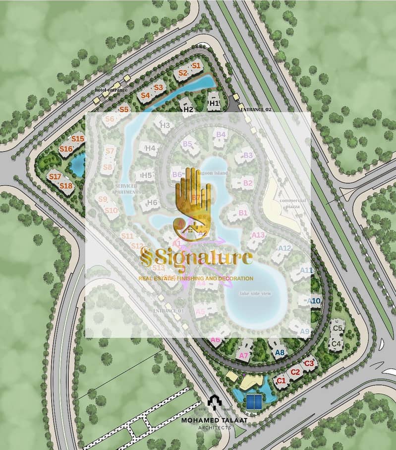 لمده اسبوع فقط اخر شقه مميزه متاحه 156م كورنر بأرخص سعر لونش اول يوم حجز فيو مميز جدا لاجون كبيره ولاند سكيب ف دومينار العاصمه الاداريه 0