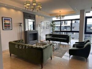 شقة فاخرة مفروشة بالكامل للإيجار في ووترواي التجمع الخامس 94,000 ج.م