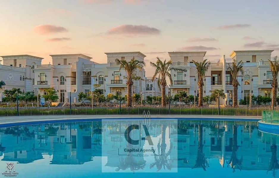 إمتلك شقه للبيع في قلب العاصمه استلام فوري بسعر الكاش مع تشطيب كامل | او بدفع مقدم 5% مع اقساط تصل الي 15 سنه مبني علي الطراز الفرنسي * Garden city * 0