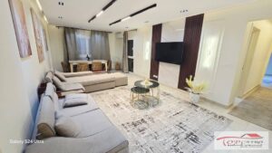 35,000 ج.م شقه تحفه للإيجار مفروش فى مدينتى B12 مساحة 140م تشطيب وفرش مميز