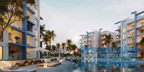 شالية 129متر 3 غرف نوم  بأقل سعر في السوق  بأطلالة علي حمام سباحة والبحر موقع مميز في فوكا باي الساحل الشمالي -  Foukabay North Coast 0