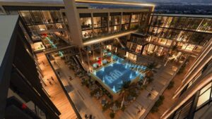 مطعم محل ارضى على التسعين بمساحة خارجية اقساط 8سنين 6,870,000 ج.م