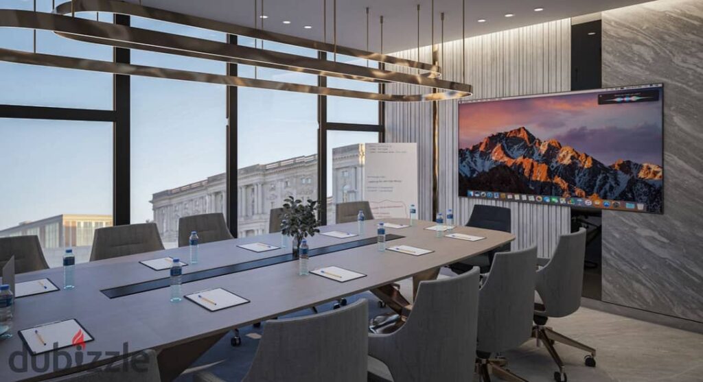 مقر اداري للأيجار كامل التشطيب بالتكييفات +الجراج 0