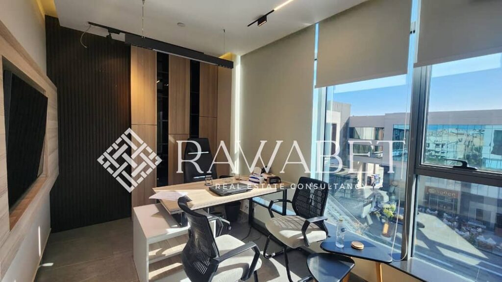مكتب للإيجار 70 متر – مول إسبانا – الشيخ زايد – على شارع البستان مباشرة 0