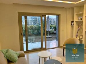 شقة للبيع ارضي بجاردن استلام فورى فيو على حمام سباحة فى كمبوند جاليريا مون فالى التجمع الخامس 9,233,000 ج.م