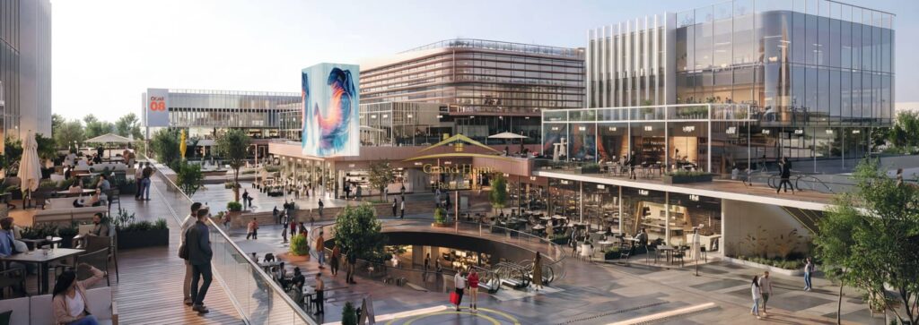 عياده  للبيع بالتقسيط 40م في مول Nine08 ناين08 سنترادا علي محور البوليفارد 6 أكتوبر بالقرب من ايفر و وان اوف وان و اركان مول و 205 و دال ثرو 0