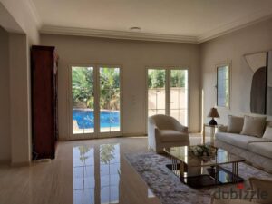 فيلا مستقله بالفرش وحمام سباحة خاص كمبوند هايد بارك 258,500 ج.م