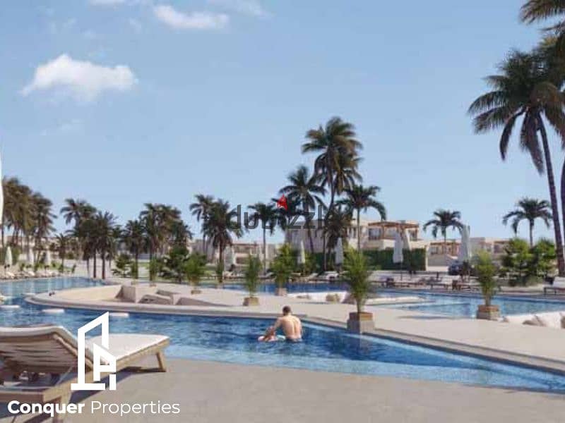 شاليه للبيع في هاسيندا ويست موقع مميز 0