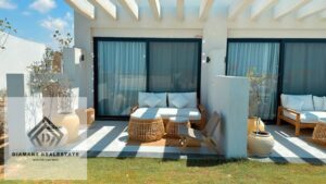 شاليه للبيع بجاردن متشطب Vip لمحبي الاستثمار في العين السخنه تحت اداره كونكورد السلام بالتقسيط علي اطول فتره سداد 5,000,000 ج.م