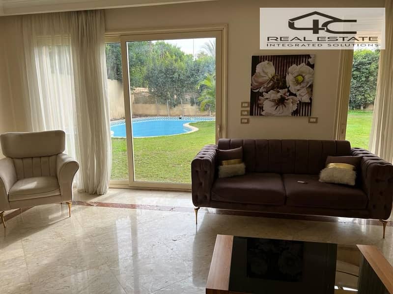 فيلا للإيجار فيthe villa bay dorra مفروشه  بالمطبخ والاجهزه  والتكيفات 400م جاهز للسكن  ، فيو لاند سكيب، بالقرب من ميفيدا. 0