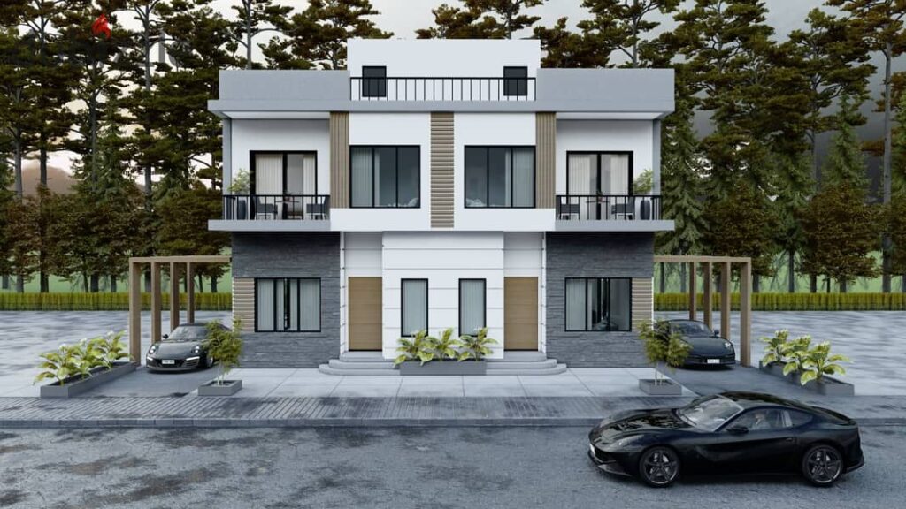 اشتري فيلا بسعر شقه وكمان بتسهيلات فيلا داخل كمبوند في زايد الجديدة   كمبوند جيرونا – الحزام الأخضر - حوض ١٠  توين هاوس 269m 0