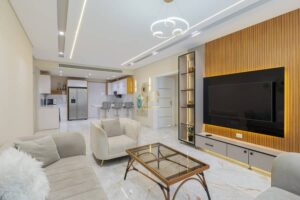 شقة Apartment فندقية فاخرة بغرفتين نوم مع جاردن داخل كمبوند Compound ليك فيو Lake View Compound – التجمع الخامس Fifth Settlement| خدمات فندقية شاملة 5,700 ج.م