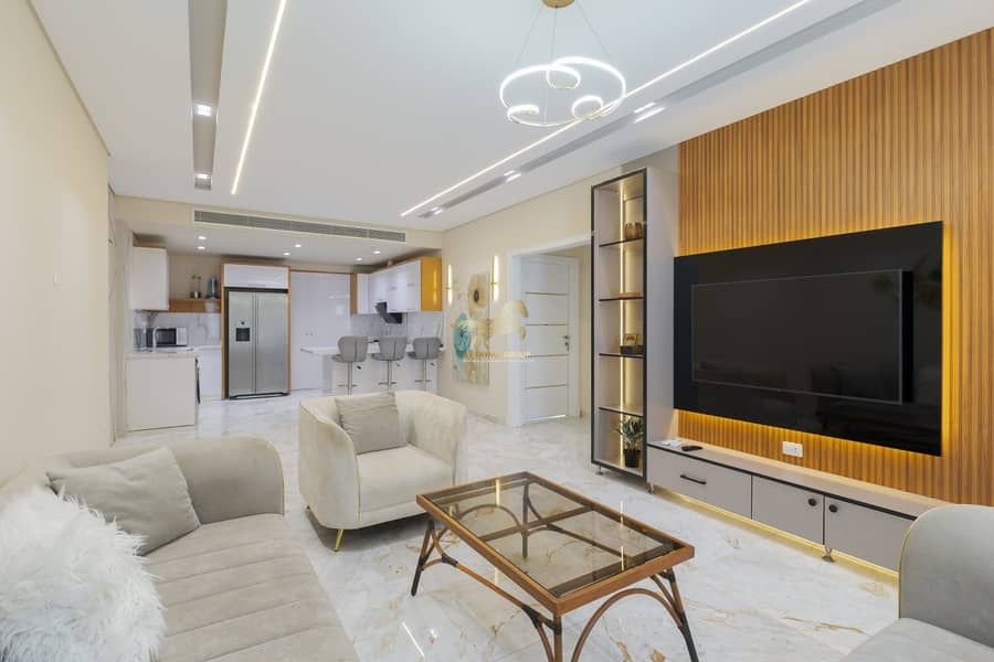 شقة Apartment فندقية فاخرة بغرفتين نوم مع جاردن داخل كمبوند Compound ليك فيو Lake View Compound – التجمع الخامس Fifth Settlement| خدمات فندقية شاملة 0