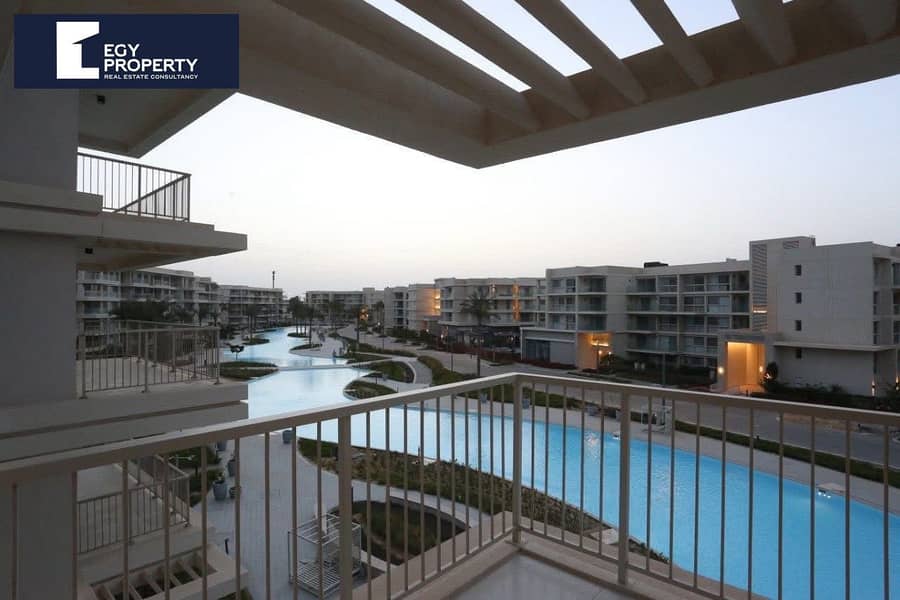 شاليه للبيع بالتقسيط مفروش في مراسي الساحل الشمالي 0