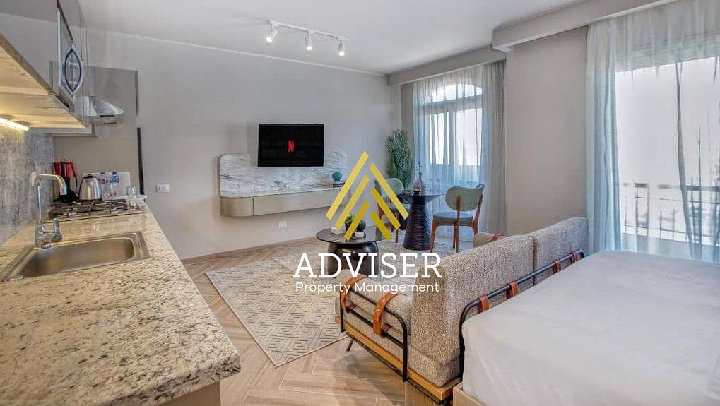 اول قسط بعد الاستلام شقة فيو علي اللاجون للبيع امام حي السفارات بأقساط حتي 12 سنة في كمبوند قمري - QAMARI New Event 0