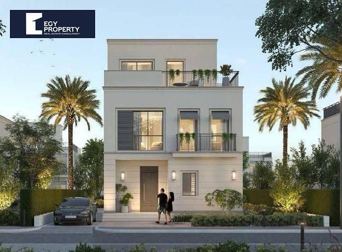 فيلا تاون هاوس بموقع مميز للبيع جاهزة للاستلام في بيل في – زايد اكتوبر 0