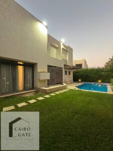 فيلا مفروشة بحمام سباحة للايجار اليومي داخل كمبوند بالشيخ زايد تصلح للعائلات 14,000 ج.م