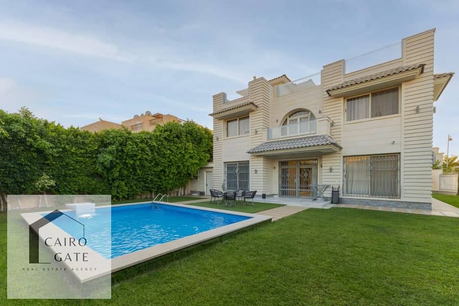 فيلا للايجار اليومي الفندقي في كمبوند رويال سيتي الشيخ زايد 0